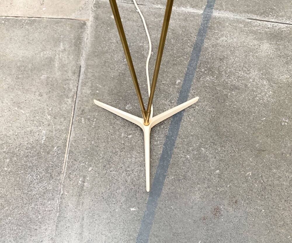 Mid-Century Minimalist Tripod Floor Lamp, 1960s