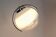 Chrome and frosted glass suspensions by AV Mazzega
