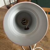 Lampe articulée en métal rouge, années 60