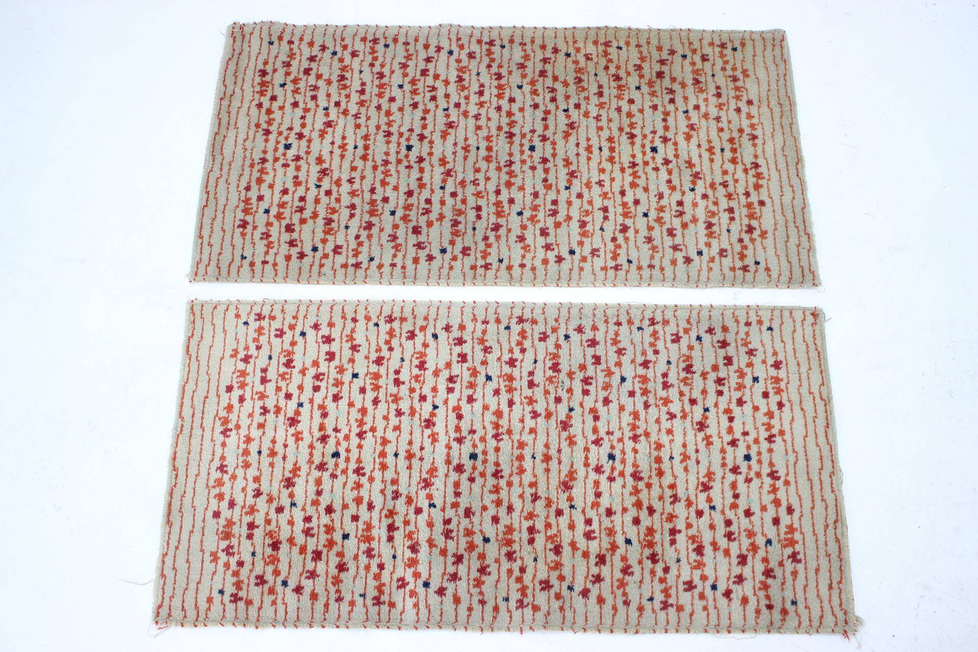 Pair of Design Abstract Modernist Carpets / Rugs, 1960s