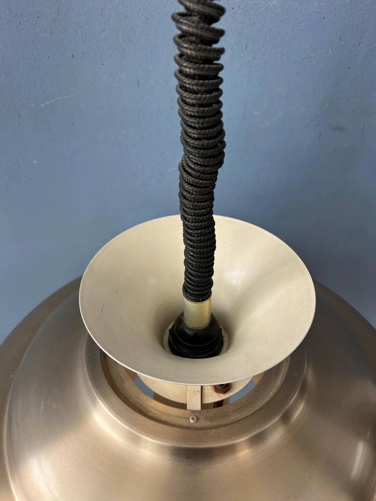 Vintage mid-century Dijkstra UFO hanging lamp