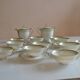 Service à thé ou à café porcelaine de Limoges A. Giraud & Brousseau 1940