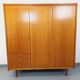 Vintage Scandinavian-style teak wardrobe from the 1960s