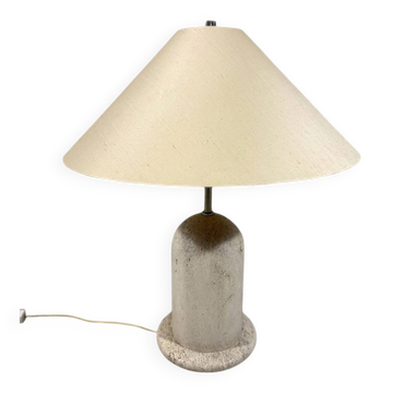 Large Italian travertine table lamp 1960’s