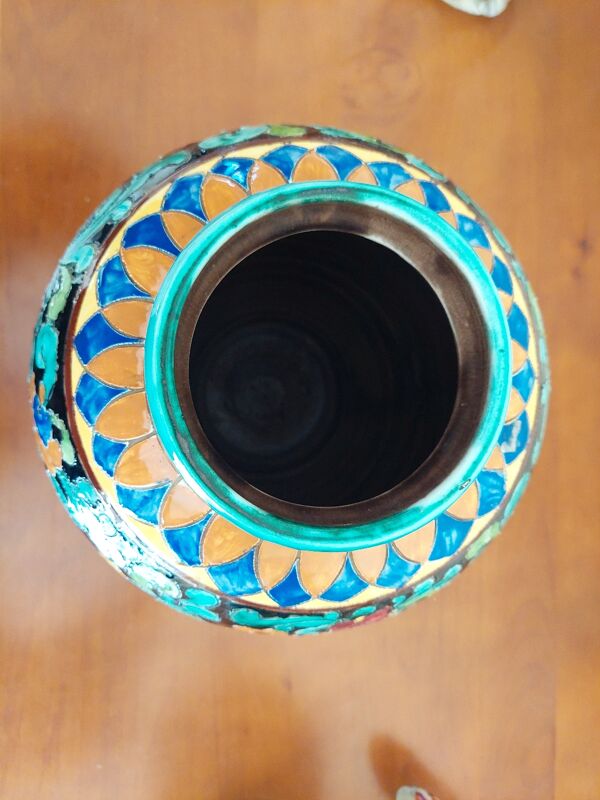 Grand vase monaco cerart 1950 1960