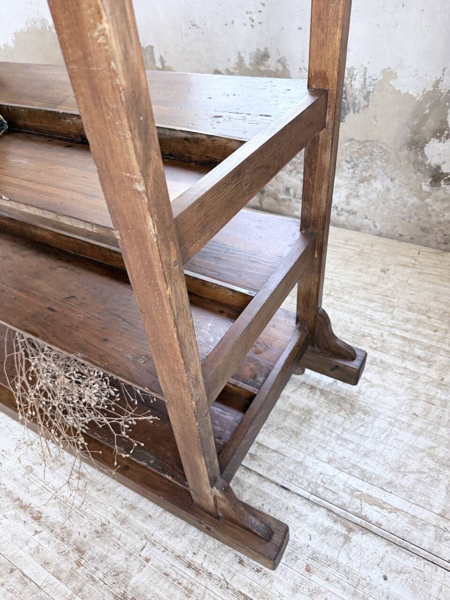 Old bakery shelf from the 1950s.