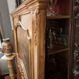 Patinated Louis XV style trumeau