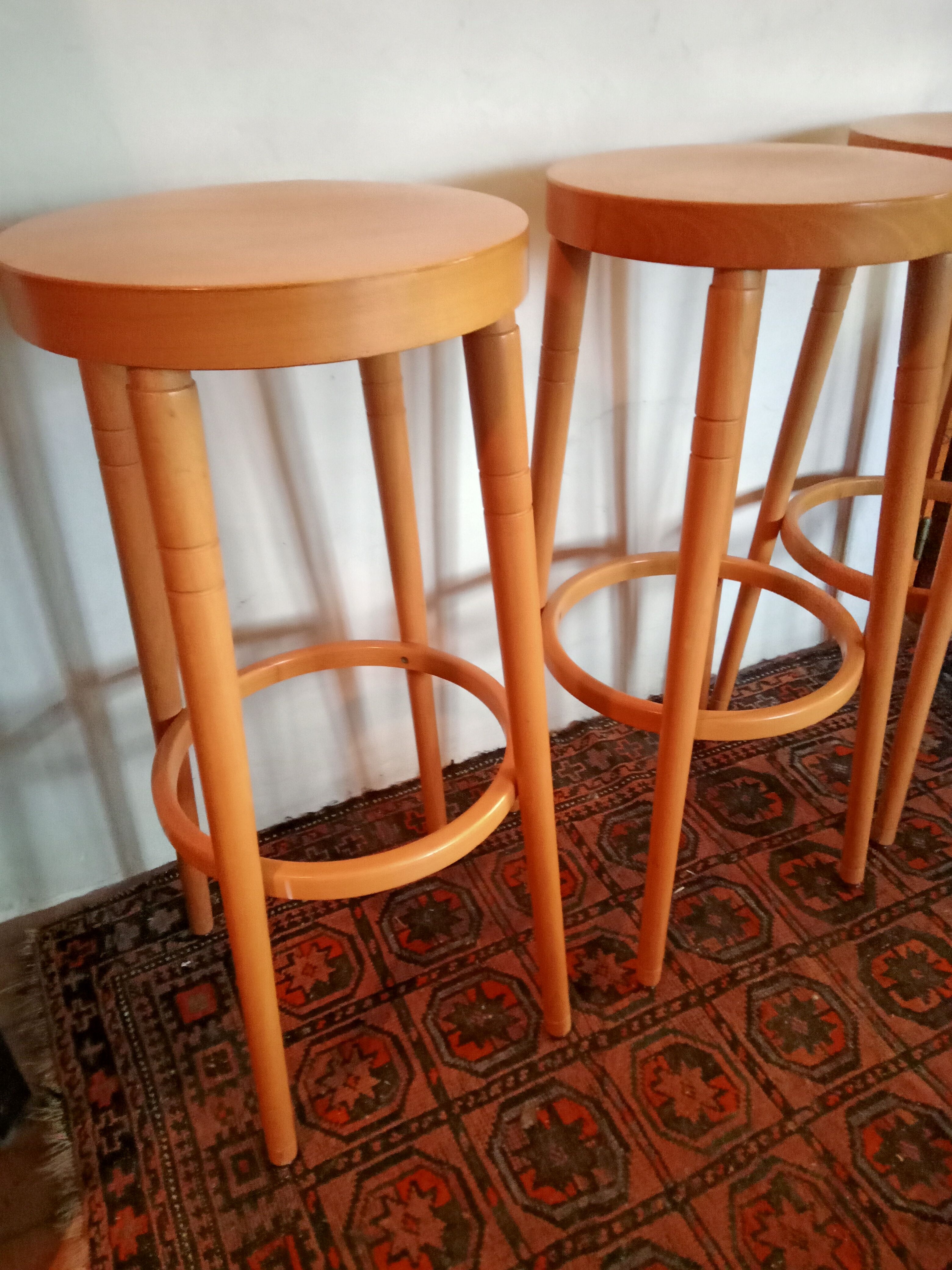 Trio of bar stools