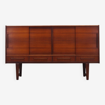 Teak highboard, Danish design, 1960s, manufacturer: PMJ Viby J