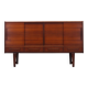 Buffet haut en teck, design danois, années 1960, fabricant : PMJ Viby J