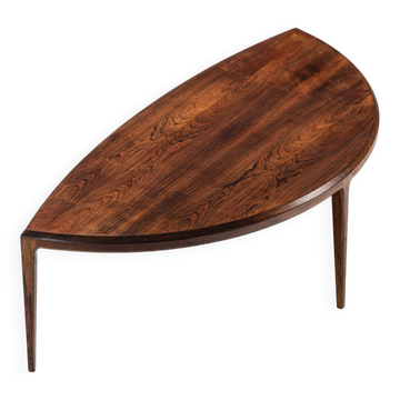 Johannes Andersen rosewood coffeetable for Silkeborg