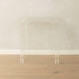 1960s acrylic side tables