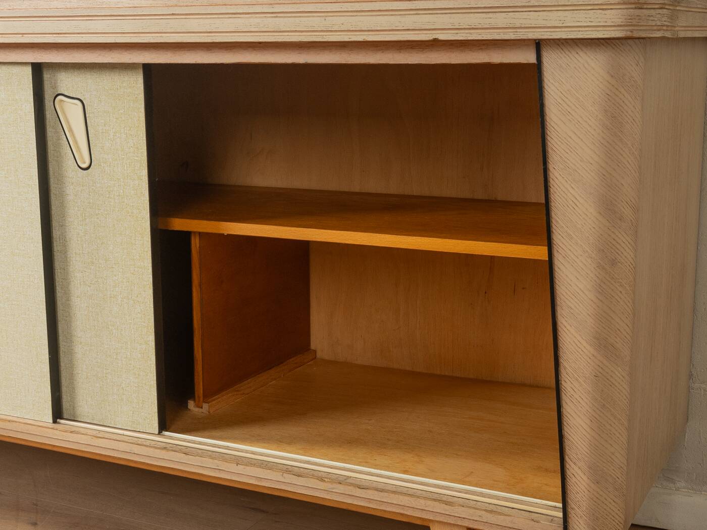 1950s kitchen cabinet, two-piece, Vintage