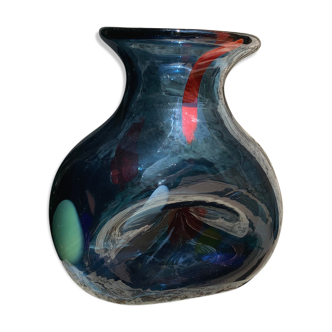 Murano style glass vase