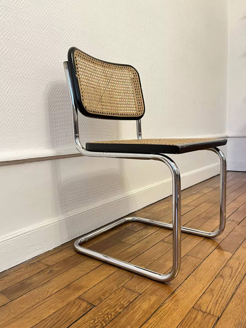 Marcel Breuer Cesca B32 black chair