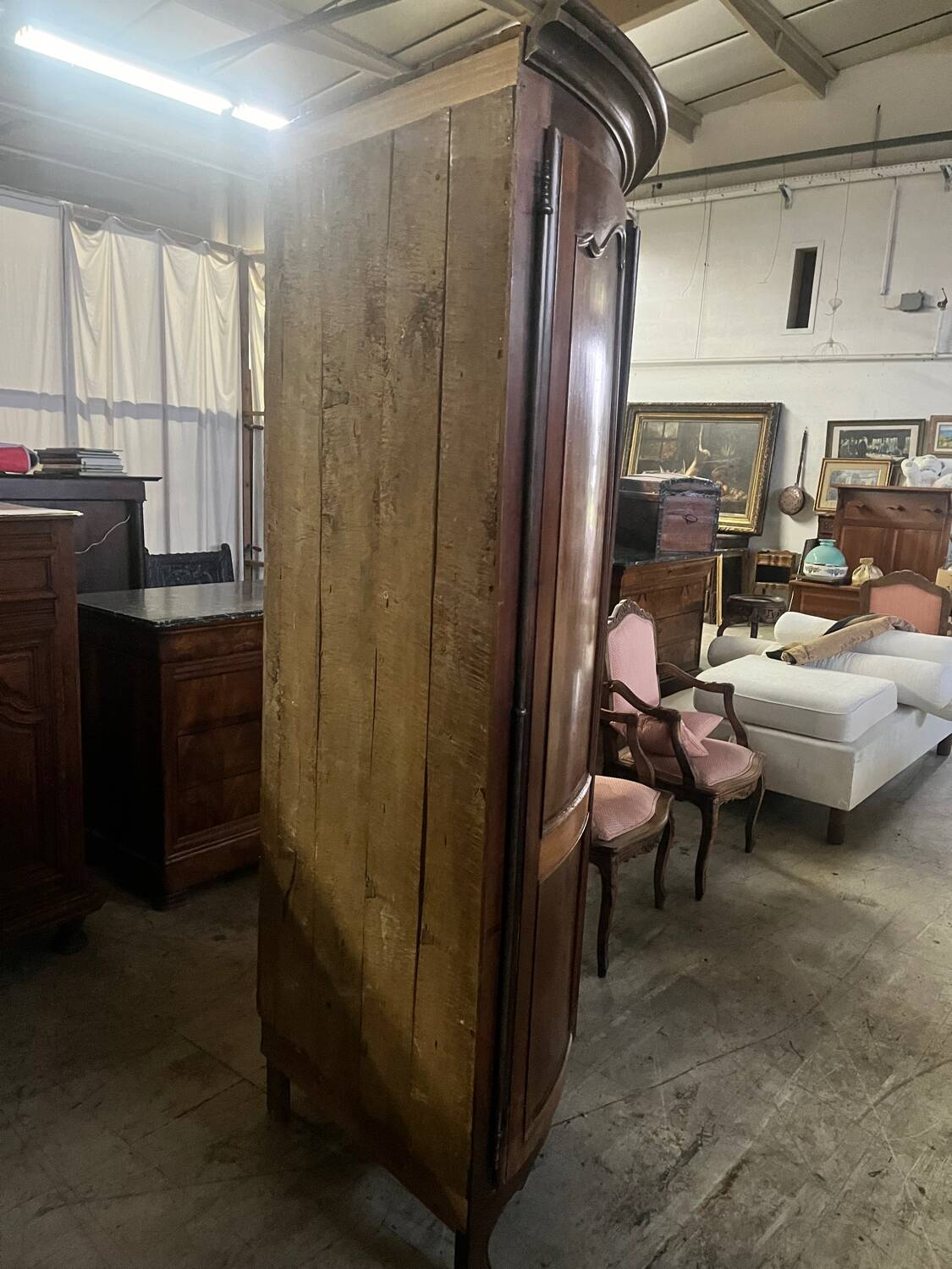 Eighteenth-century corner cupboard