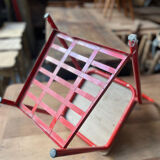 Pair of Tolix night table chairs