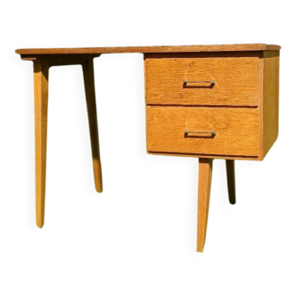 Bureau pieds compas, années 60
