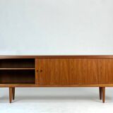 Danish Design Teak Sideboard by H.W. Klein for Bramin 1960s Mid-Century