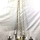 Empire chandelier with 6 lights