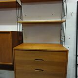 Wall bookcase wall bookcase edition WHB Germany from the 60s