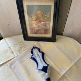 Paris porcelain stoup 19th century