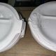 old fish plates ceramic earthenware Niderviller France