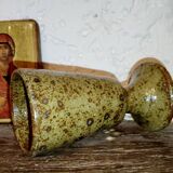 Ensemble de 4 Mazagrans en Grès - French - Vintage