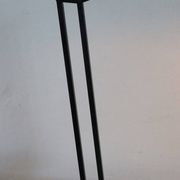 Black Metal Postmodern Table Lamp By Fridolin Naef For Luxo, 1980s