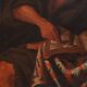 Great 17th century Italian painting, philosopher in his study
