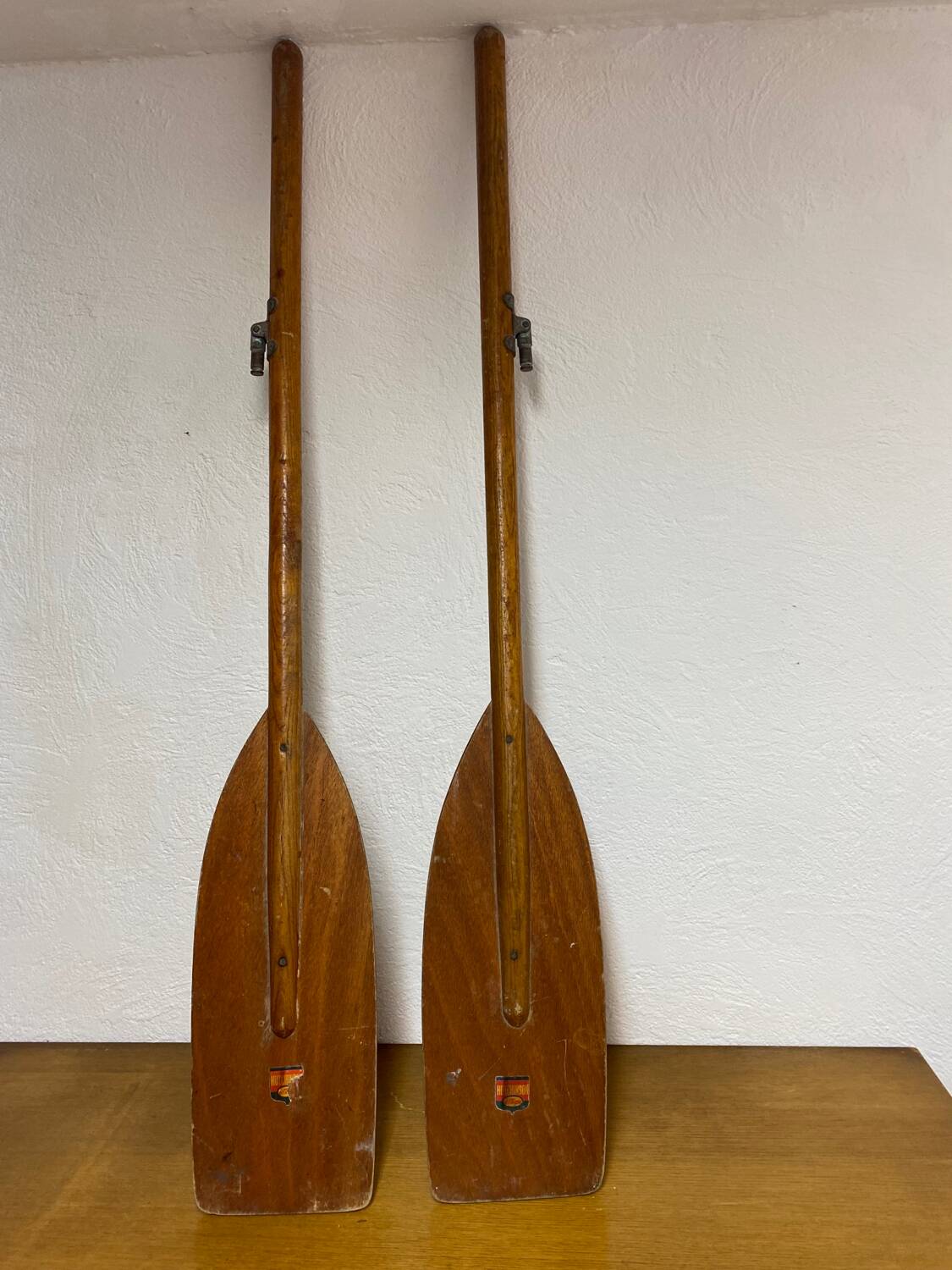 Pair of Hutchinson oars