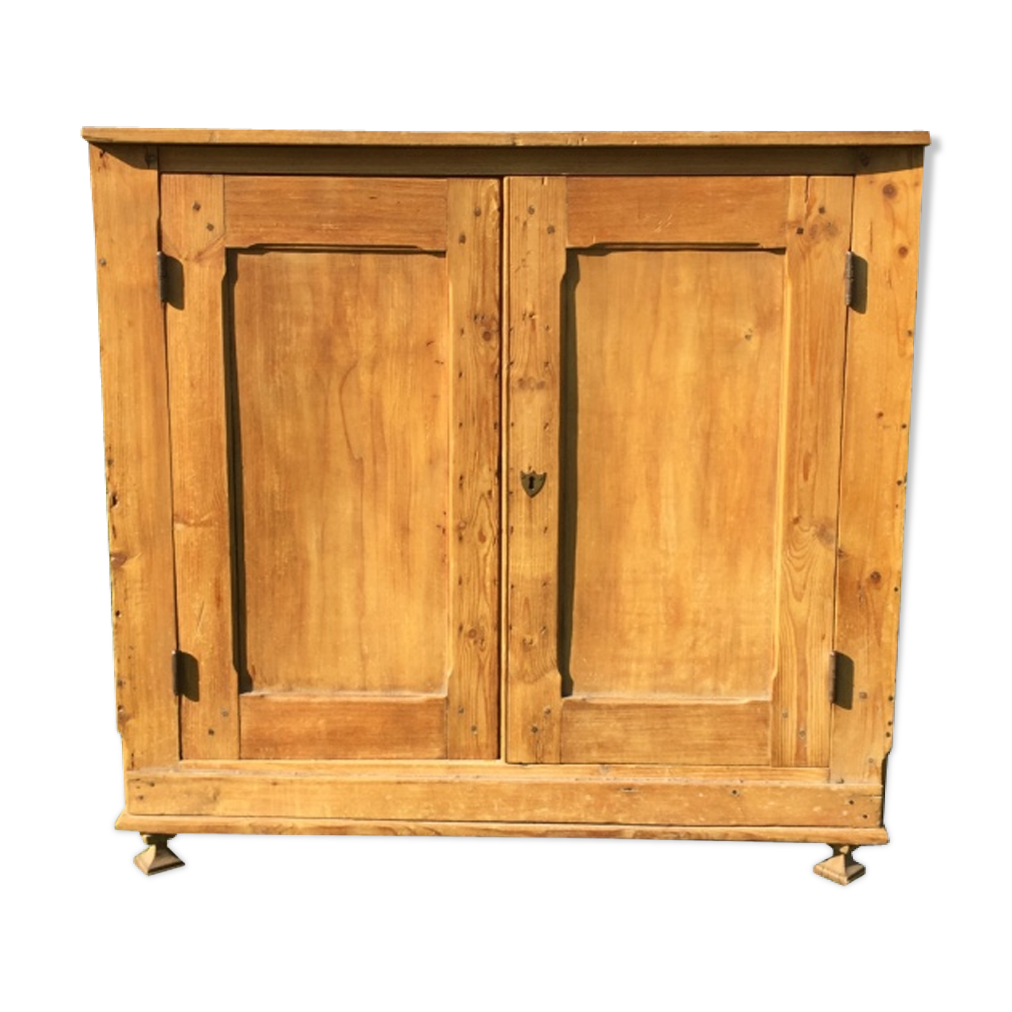 Parisian buffet two doors honey color