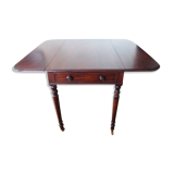 Mahogany side table with shutters