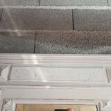 Old beveled trumeau mirror 105x73cm