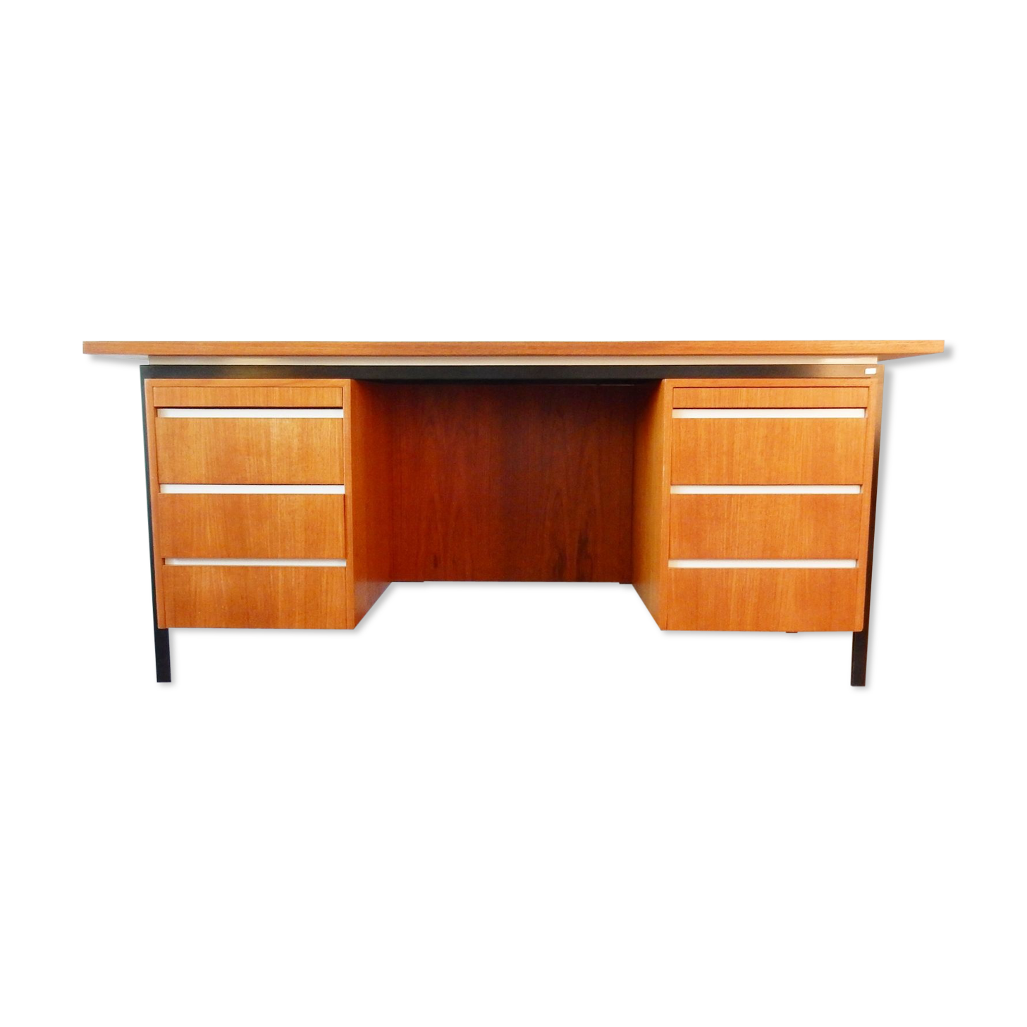 Eeka 1960s teak veneer desk
