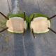 Paire de chaise moumoutte