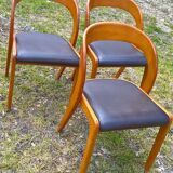 Baumann chairs in leatherette