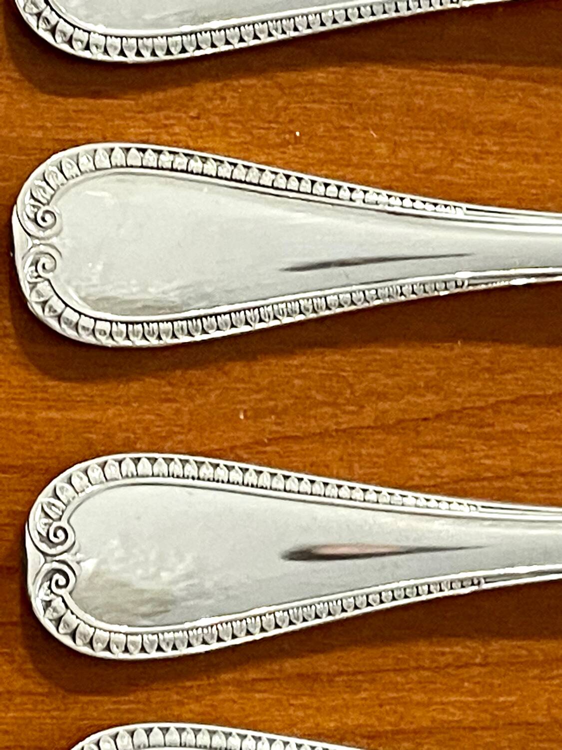 Christofle Malmaison 6 oyster forks new condition