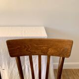 set of 6 bentwood bistro chairs from the 1950s