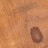 Vintage Danish dining table round