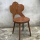 Suite de 6 chaises Baumann signées modèle Trèfle
