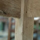Farmhouse table in solid oak and pine, raw, washed, 212x93