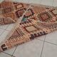 Berber rug pair of handmade bed descents 140x85cm
