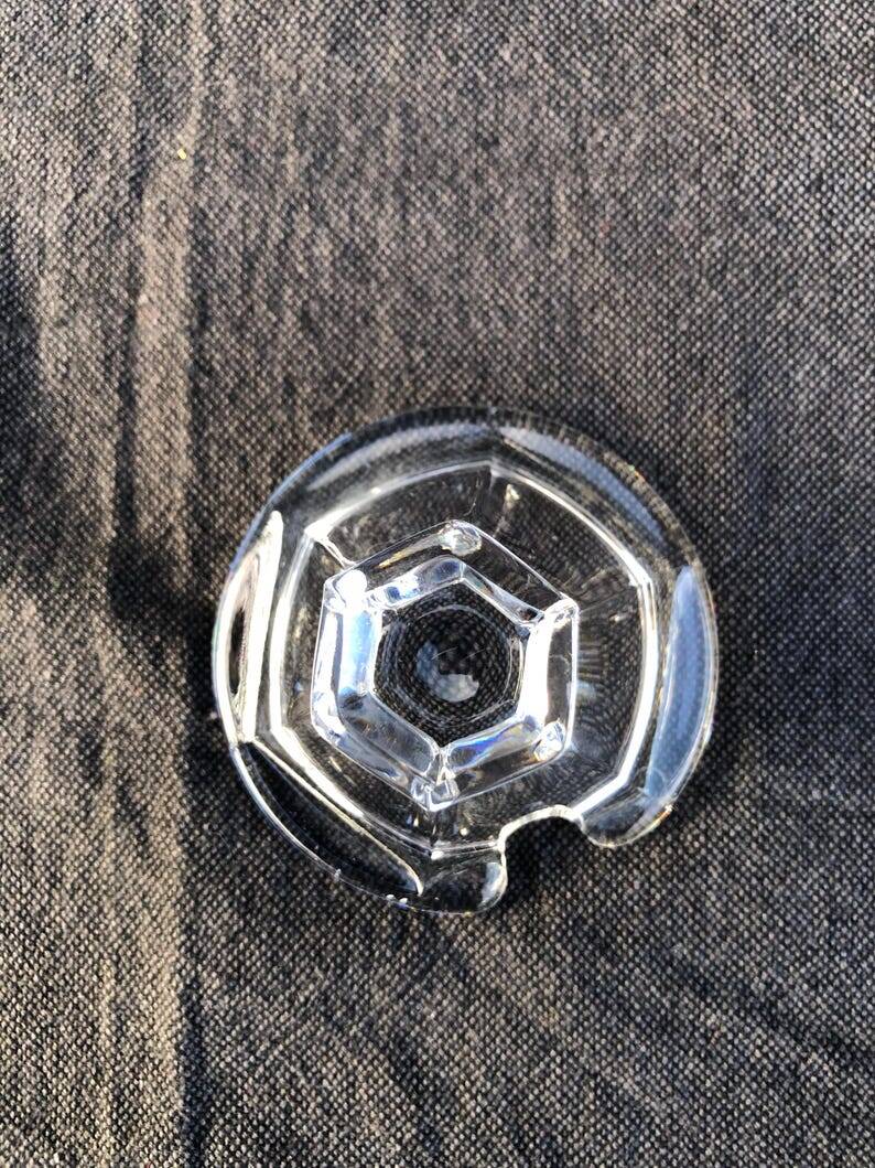 Vintage Baccarat Crystal Mustard/Jam/Honey Jar, Harcourt Missouri Model