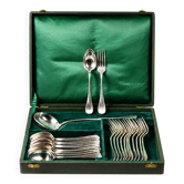 Christofle cutlery set model Baguette (Fidélio) — Late 19th century Hanover Pavilion