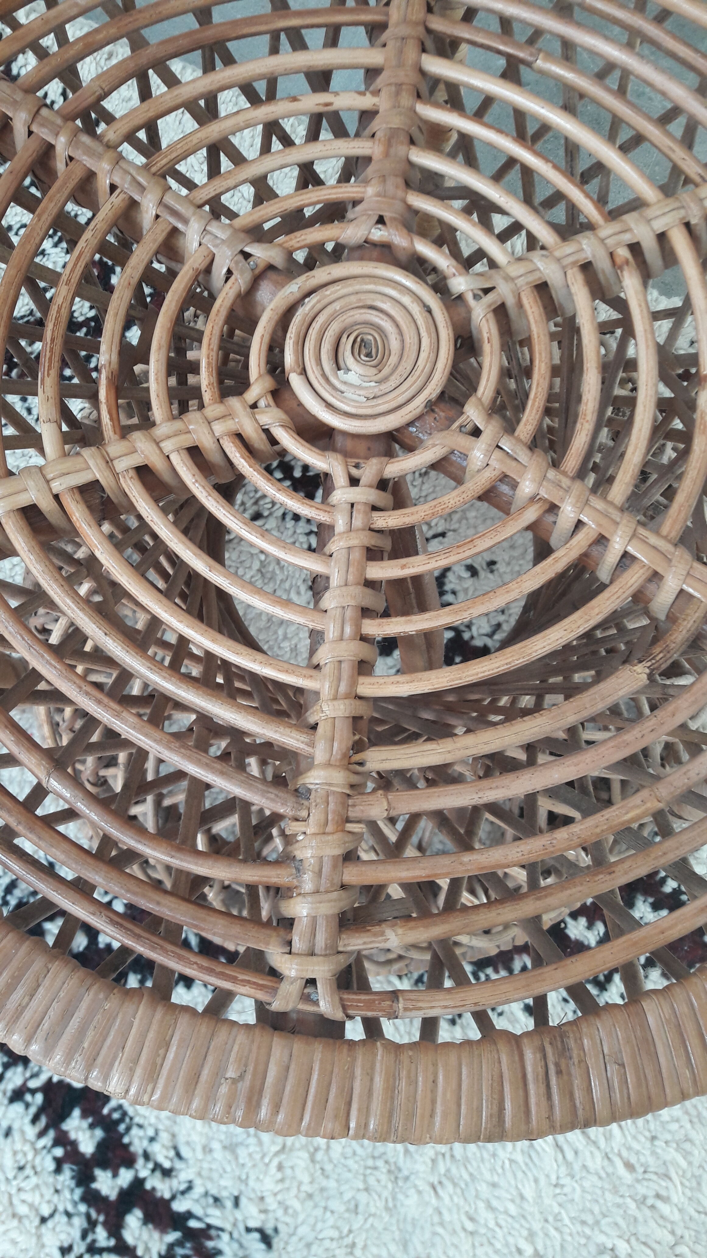 Emmanuelle peacock armchair