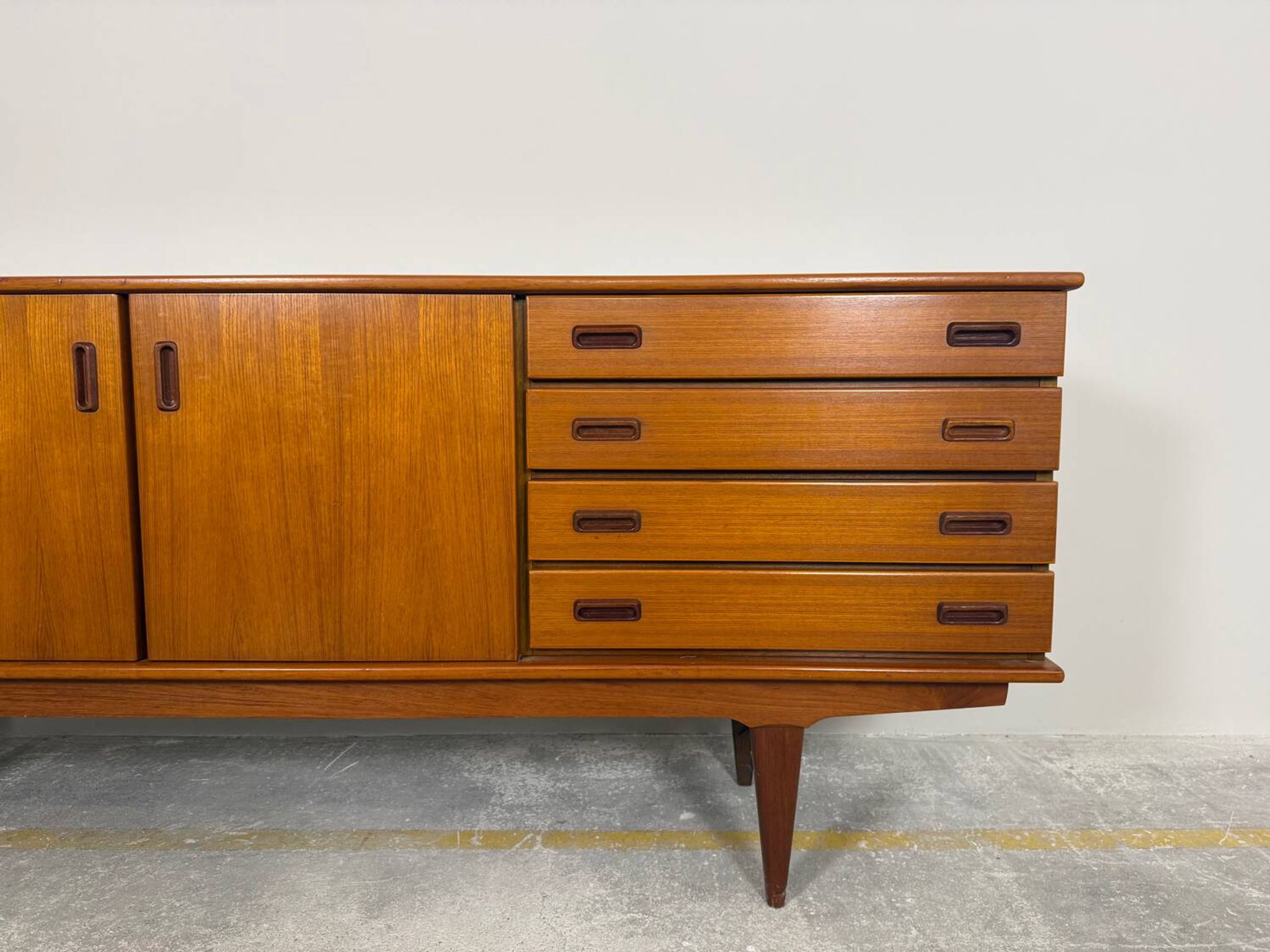 Scandinavian teak enfilade – 1960s