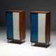 Modernist wardrobes by Willy Van Der Meeren for Tubax, Belgium, 1950s
