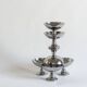 Set of six ice cream cups, Alfra Alessi, Italy, 1950s/70s