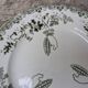 Set of 2 small ironstone plates Saint Amand and Hamage Modern Style model